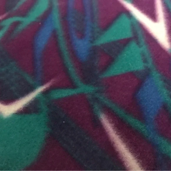 Multicolor Fleece (?) Piece - Picture 4 of 8